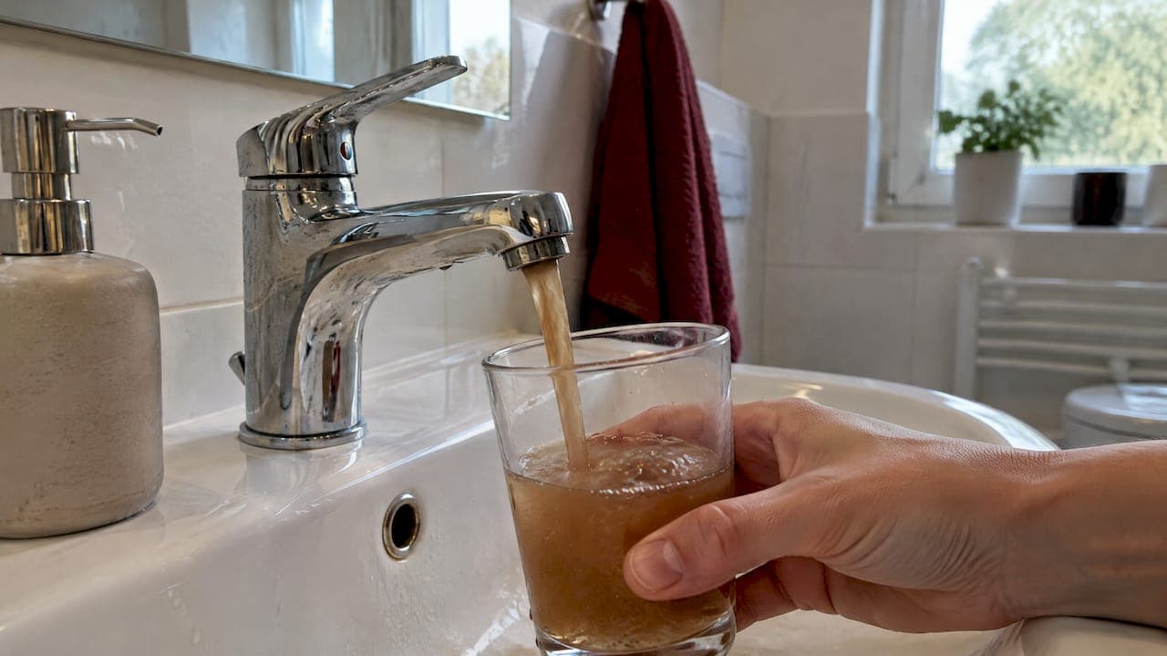 Braunes Wasser aus dem Hahn: Ursachen, Risiken und Sofortmaßnahmen